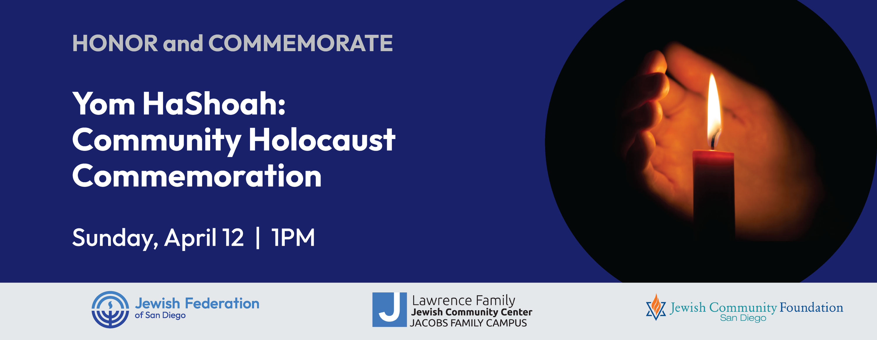 Yom HaShoah: Community Holocaust Commemoration