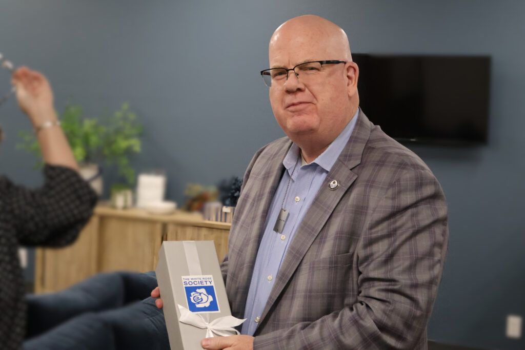 Federation’s Community Security Director Awarded “White Rose”