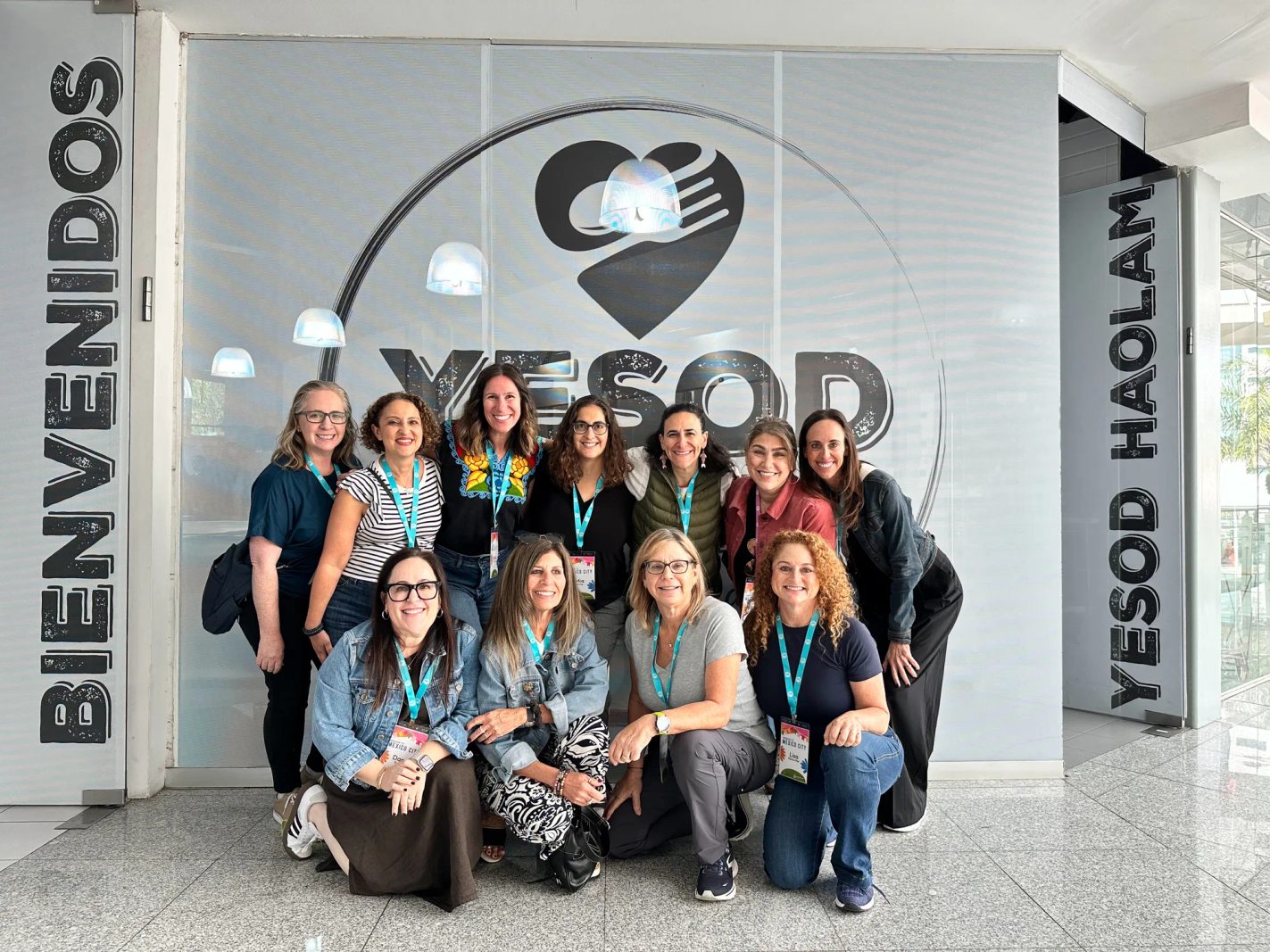 The PFWLI cohort visiting Yesod Haolam in Mexico City